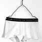 Set Boxershorts Damen (2 Stück, schwarz und weiß)
